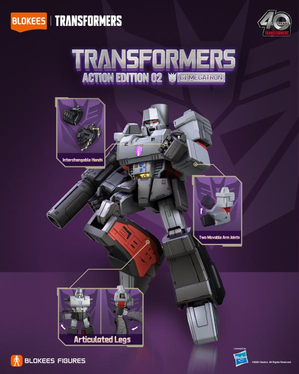 Transformers Action Edition 02 Megatron (G1) Model Kit (English Ver.) Gallery Image 5