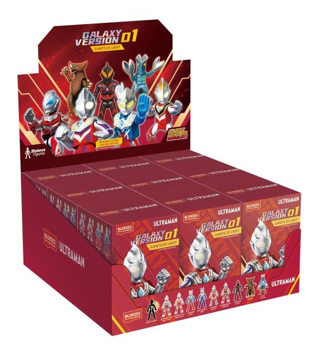 Ultraman Galaxy Version Vol.1 Giants of Light Box of 9 Random