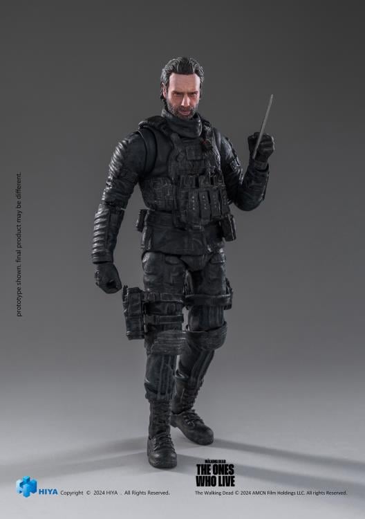 The Walking Dead: The Ones Who Live Exquisite Mini Series Rick Grimes 1/18 Scale PX Previews Exclusive Action Figure Gallery Image 8