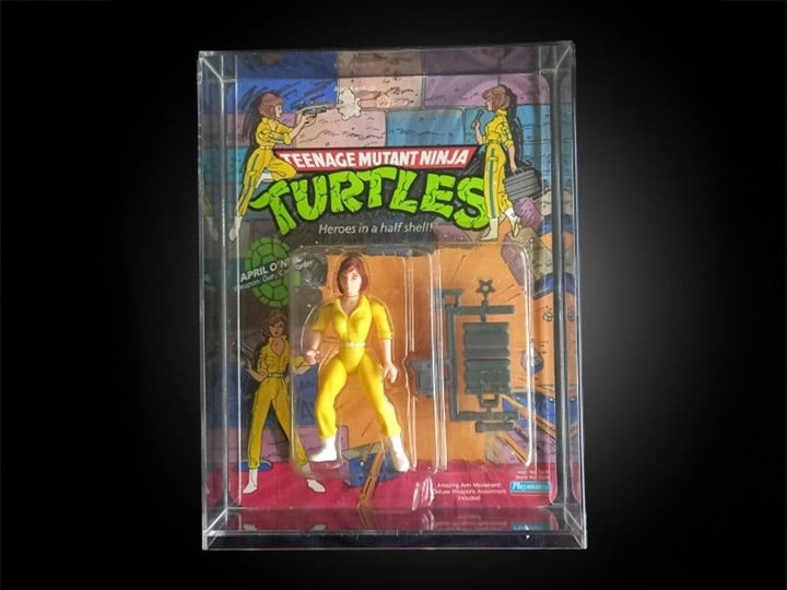 Teenage Mutant Ninja Turtles Vintage Acrylic Display Case Gallery Image 1