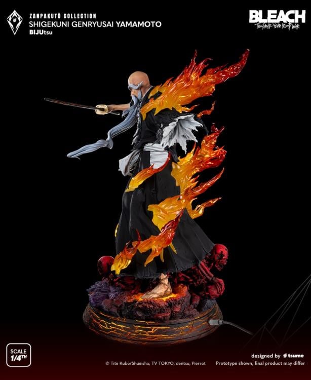 Bleach: Thousand-Year Blood War BIJUtsu Zanpakuto Collection Shigekuni Genryusai Yamamoto Gallery Image 7