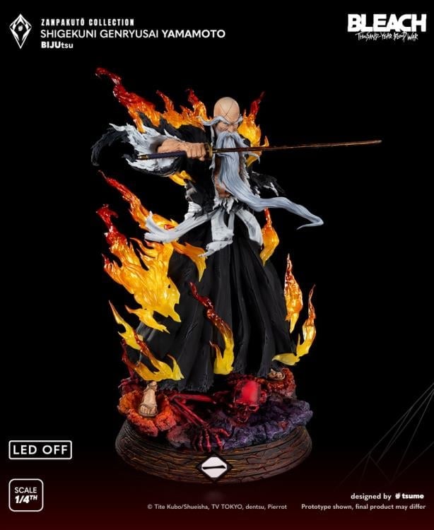 Bleach: Thousand-Year Blood War BIJUtsu Zanpakuto Collection Shigekuni Genryusai Yamamoto Gallery Image 3