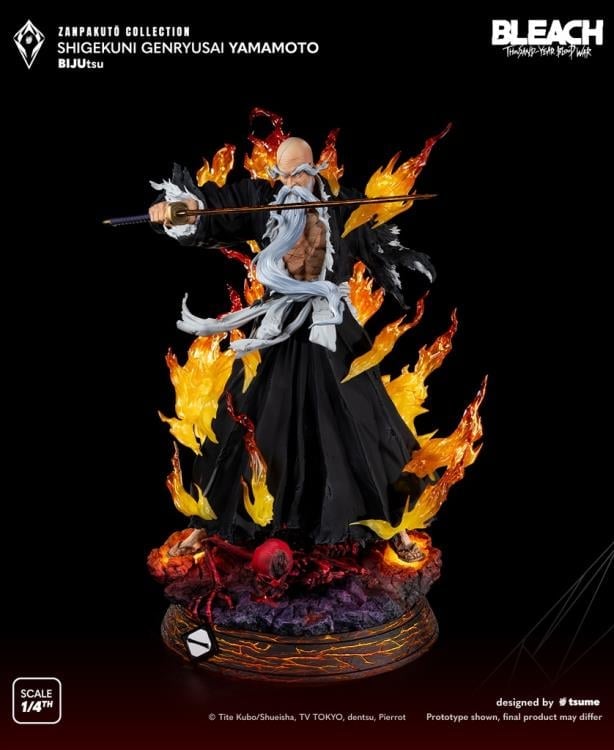 Bleach: Thousand-Year Blood War BIJUtsu Zanpakuto Collection Shigekuni Genryusai Yamamoto Gallery Image 9
