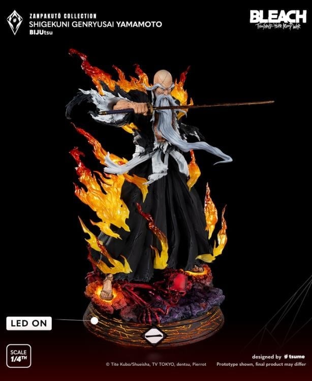 Bleach: Thousand-Year Blood War BIJUtsu Zanpakuto Collection Shigekuni Genryusai Yamamoto Gallery Image 4