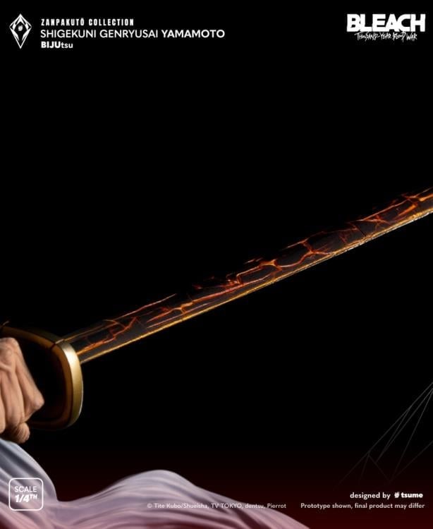 Bleach: Thousand-Year Blood War BIJUtsu Zanpakuto Collection Shigekuni Genryusai Yamamoto Gallery Image 12