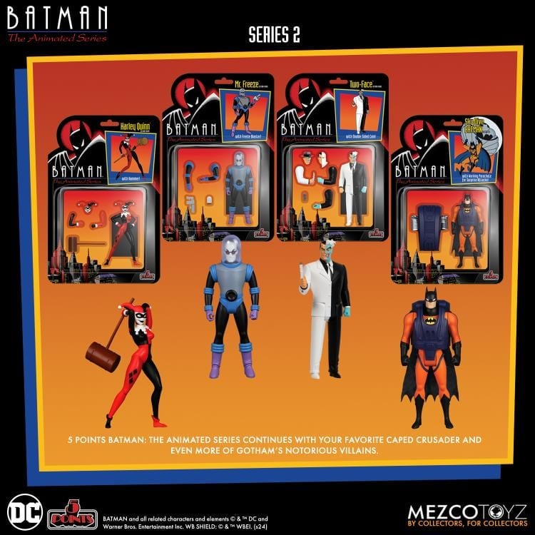 Batman: The Animated Series 5 Points Vol.2 Deluxe Set of 4 Action