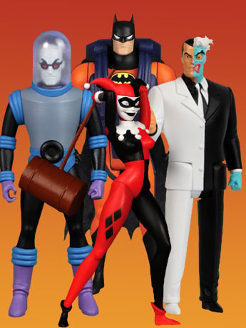 Batman: The Animated Series 5 Points Vol.2 Deluxe Set of 4 Action