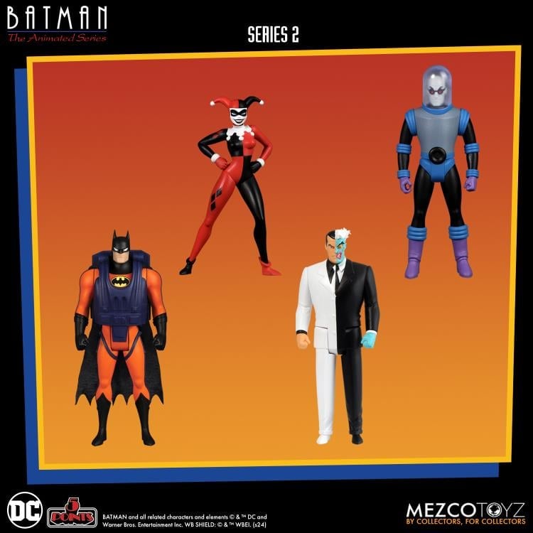 Batman: The Animated Series 5 Points Vol.2 Deluxe Set of 4 Action