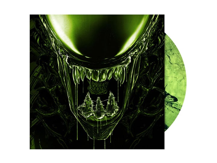 Alien: Isolation (10th Anniversary) Original Soundtrack Vinyl LP (Blood Green) Gallery Image 1