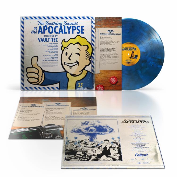 Fallout: The Soothing Sounds of the Apocalypse Original Soundtrack Vinyl LP (Blue Smoke) Gallery Image 3