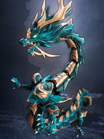 【新品未開封】GodCanglong 蒼龍 GID 蓄光 BigBoysToys CangDao CD-DB-01 Canglong Azure Dragon Action Figure