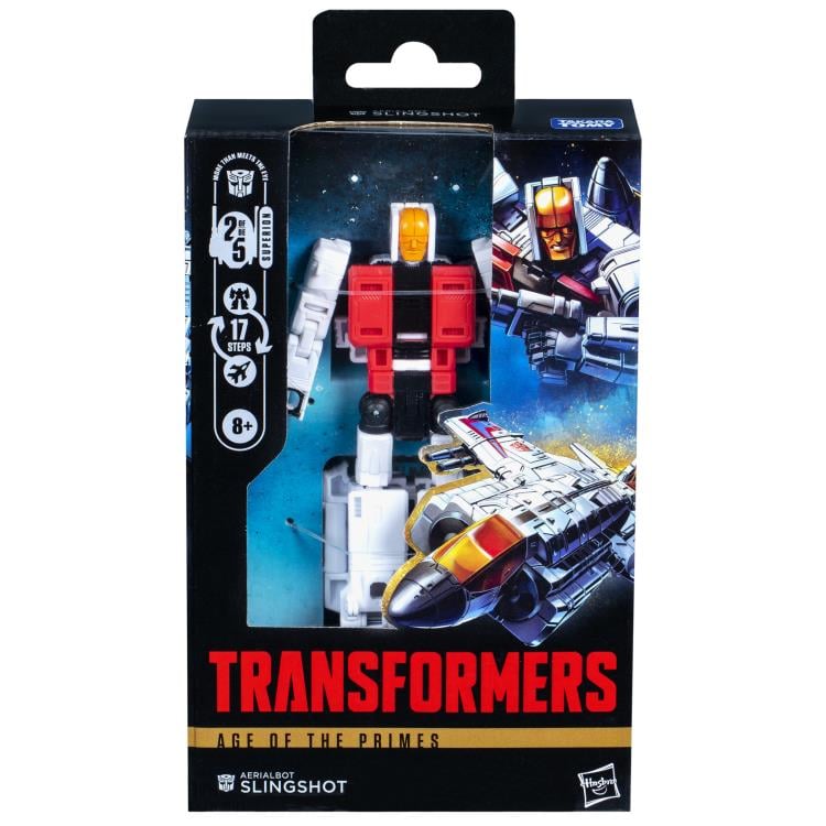 Transformers: Age of the Primes Deluxe Class Aerialbot Slingshot Action Figure Gallery Image 6