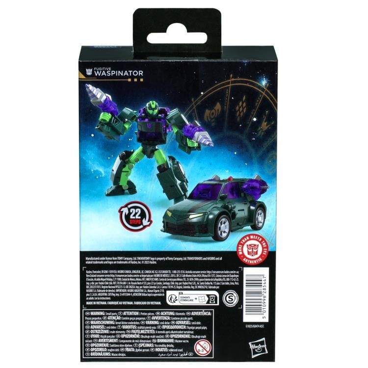 Transformers: Age of the Primes Deluxe Class Fugitive Waspinator Action Figure Gallery Image 7