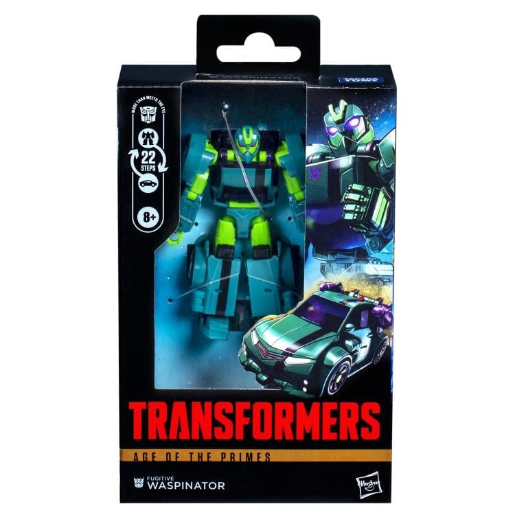 Transformers: Age of the Primes Deluxe Class Fugitive Waspinator Action Figure Gallery Image 6