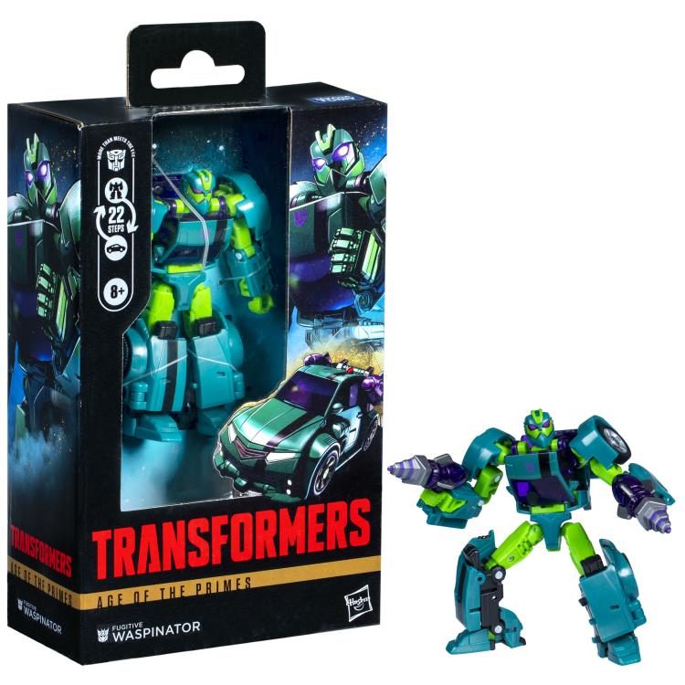 Transformers: Age of the Primes Deluxe Class Fugitive Waspinator Action Figure Gallery Image 5