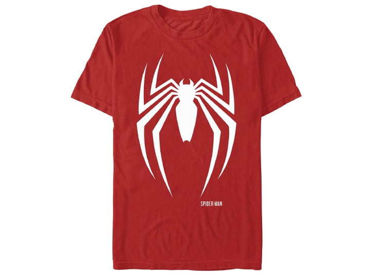 Marvel Heroes Spider-Man Gamerverse Logo T-Shirt Gallery Image 1