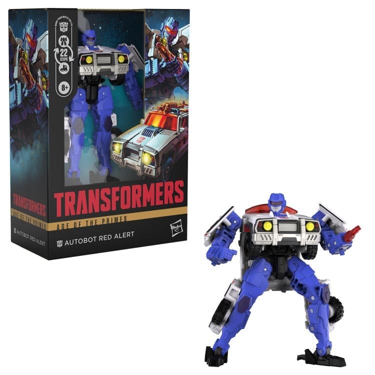 Transformers: Age of the Primes Voyager Class Autobot Red Alert Action Figure Gallery Image 7