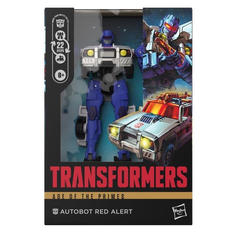 Transformers: Age of the Primes Voyager Class Autobot Red Alert Action Figure Gallery Image 8