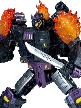 Transformers: Age of the Primes Leader Class The Thirteen Megatronus the Fallen Action Figure Gallery Image 2