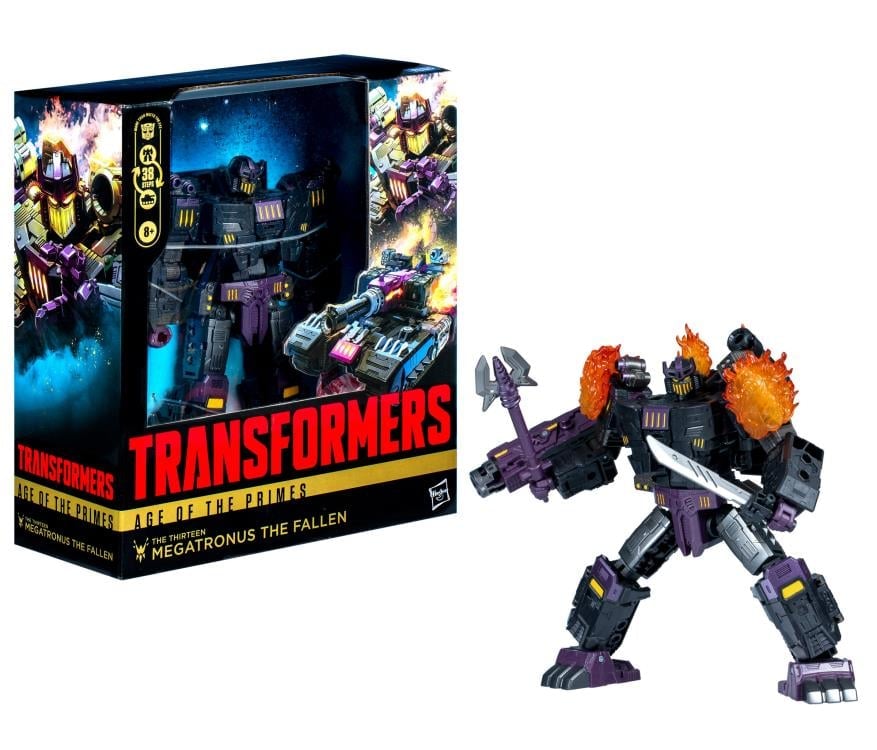 Transformers: Age of the Primes Leader Class The Thirteen Megatronus the Fallen Action Figure Gallery Image 5