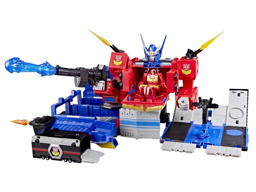 Transformers: Age of the Primes Titan Class The Thirteen Star Optimus Prime Action Figure Gallery Image 9