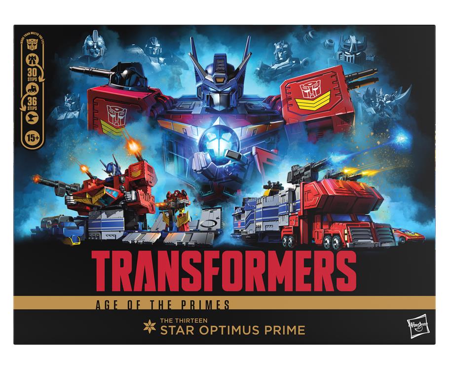 Transformers: Age of the Primes Titan Class The Thirteen Star Optimus Prime Action Figure Gallery Image 16