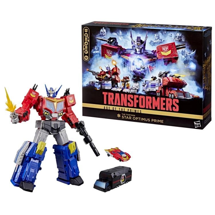 Transformers: Age of the Primes Titan Class The Thirteen Star Optimus Prime Action Figure Gallery Image 15