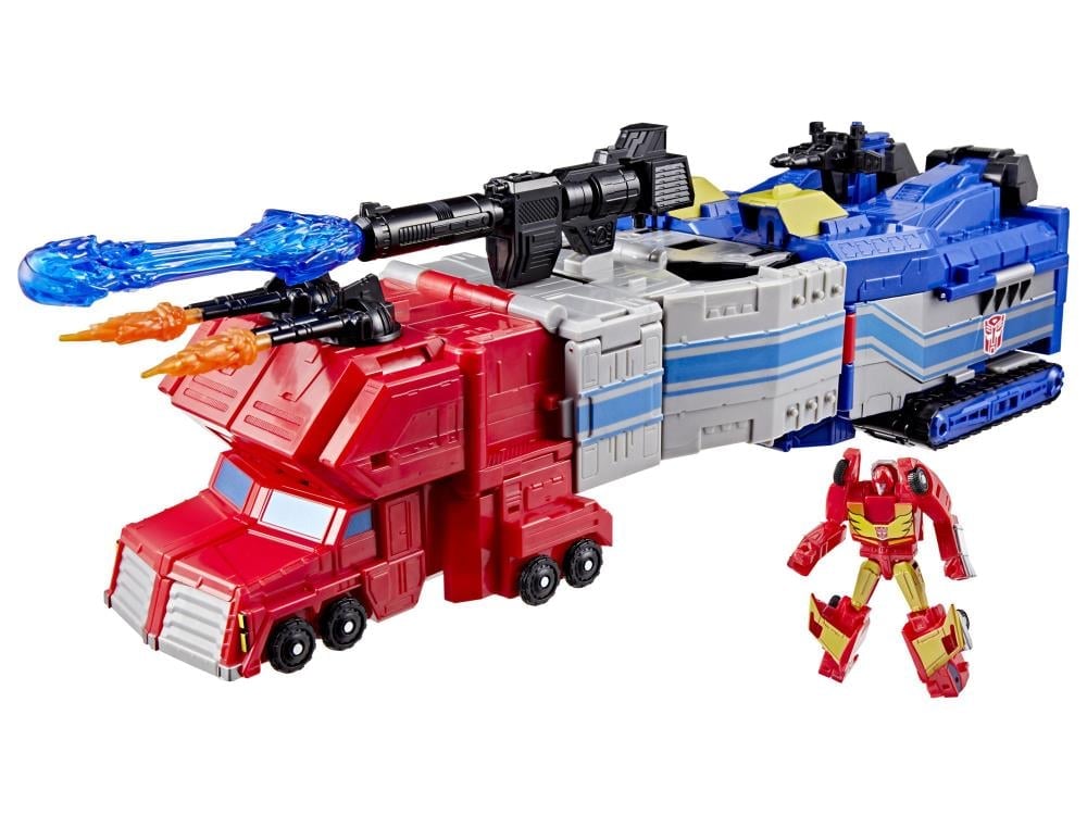 Transformers: Age of the Primes Titan Class The Thirteen Star Optimus Prime Action Figure Gallery Image 7
