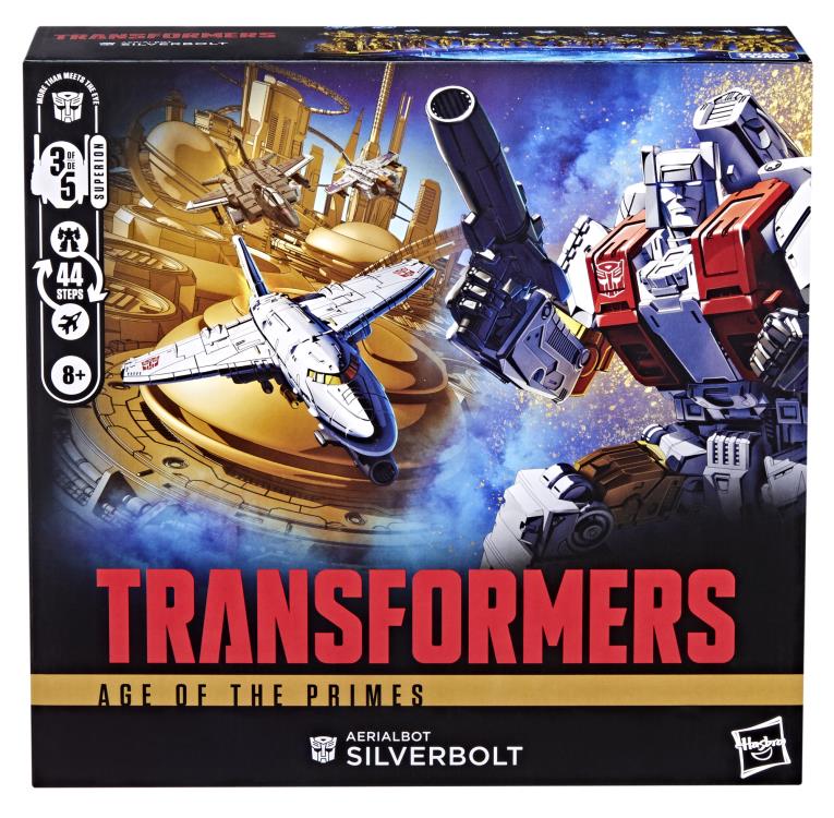 Transformers: Age of the Primes Commander Class Aerialbot Silverbolt Action Figure Gallery Image 7