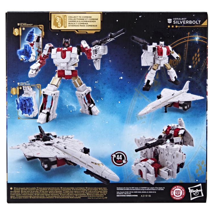 Transformers: Age of the Primes Commander Class Aerialbot Silverbolt Action Figure Gallery Image 8