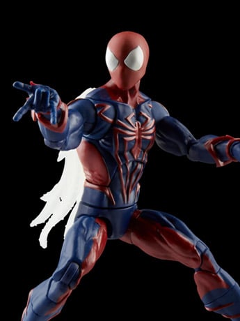 Spider-Man Marvel Legends Retro Collection Spider-Man Unlimited Action Figure Gallery Image 2