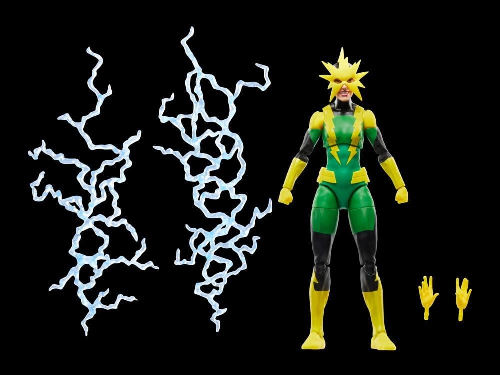 Spider-Man Marvel Legends Retro Collection Electro (Francine Frye) Action Figure Gallery Image 9