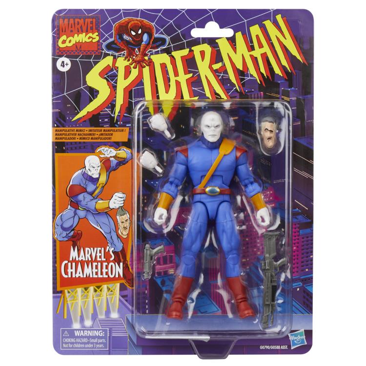 Spider-Man Marvel Legends Retro Collection Chameleon Action Figure Gallery Image 11