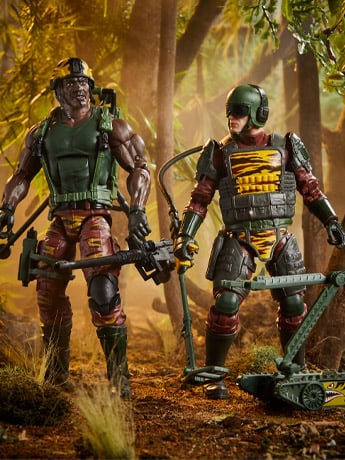 G.I. Joe Classified Series #126 Tiger Force Roadblock, Tripwire, & M.A.C.L.E.O.D. Exclusive Action Figure Set Gallery Image 2