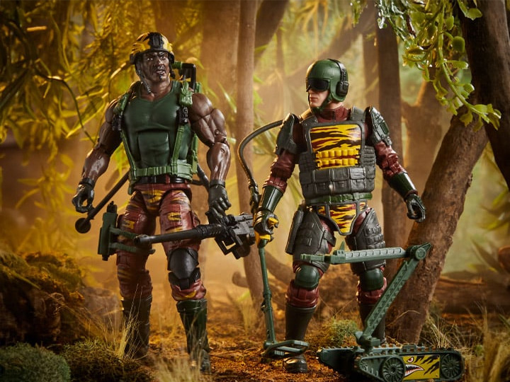 G.I. Joe Classified Series #126 Tiger Force Roadblock, Tripwire, & M.A.C.L.E.O.D. Exclusive Action Figure Set Gallery Image 1