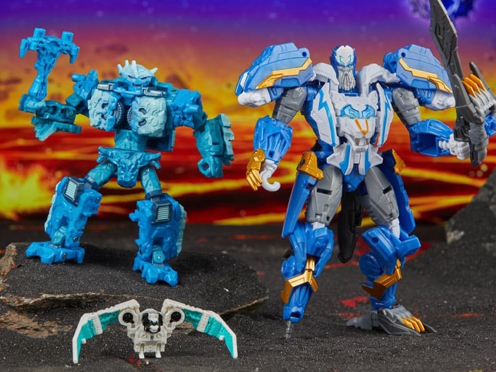 Transformers: Legacy United Star Raider Thundertron, Star Raider Nightstrike, & Infernac Universe Calcitron Exclusive Action Figure Set Gallery Image 1