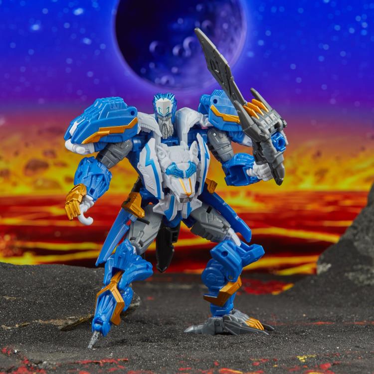Transformers: Legacy United Star Raider Thundertron, Star Raider Nightstrike, & Infernac Universe Calcitron Exclusive Action Figure Set Gallery Image 14