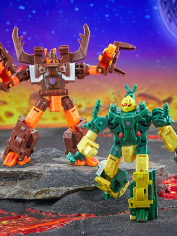 Transformers: Legacy United Doom 'n Destruction Collection Wrecker Malleus Minotaurus, Chop Shop, & Barrage Exclusive Action Figure Set Gallery Image 2