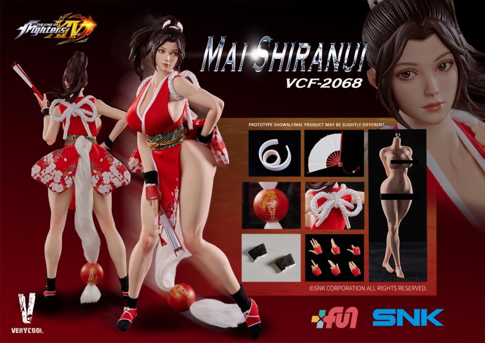 The King of Fighters XIV Mai Shiranui (Straight Bangs Ver.) 1/6 Scale Figure Gallery Image 7