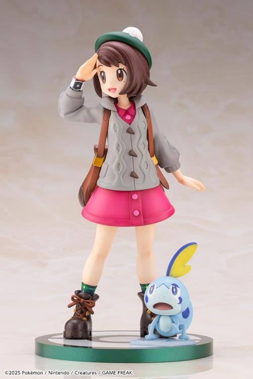 Pokemon ArtFX J Gloria with Sobble 1/8 Scale Figure (Reissue) Gallery Image 3
