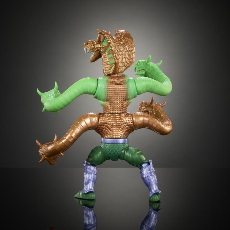 Masters of the Universe: Origins Turtles of Grayskull King Hiss Deluxe Action Figure Gallery Image 6