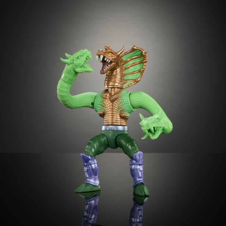 Masters of the Universe: Origins Turtles of Grayskull King Hiss Deluxe Action Figure Gallery Image 5