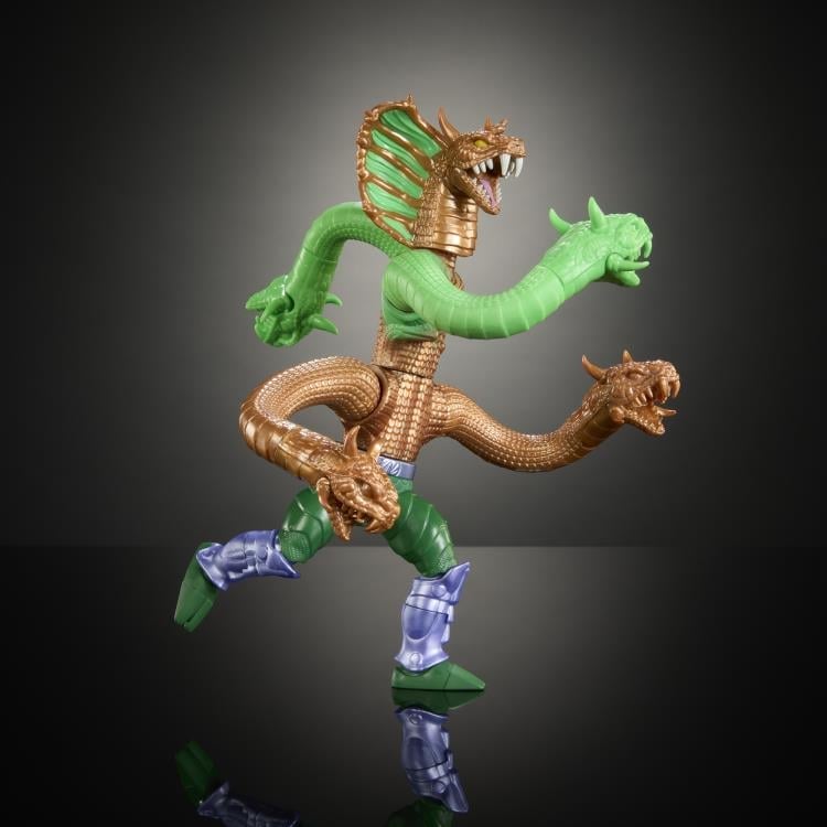 Masters of the Universe: Origins Turtles of Grayskull King Hiss Deluxe Action Figure Gallery Image 4
