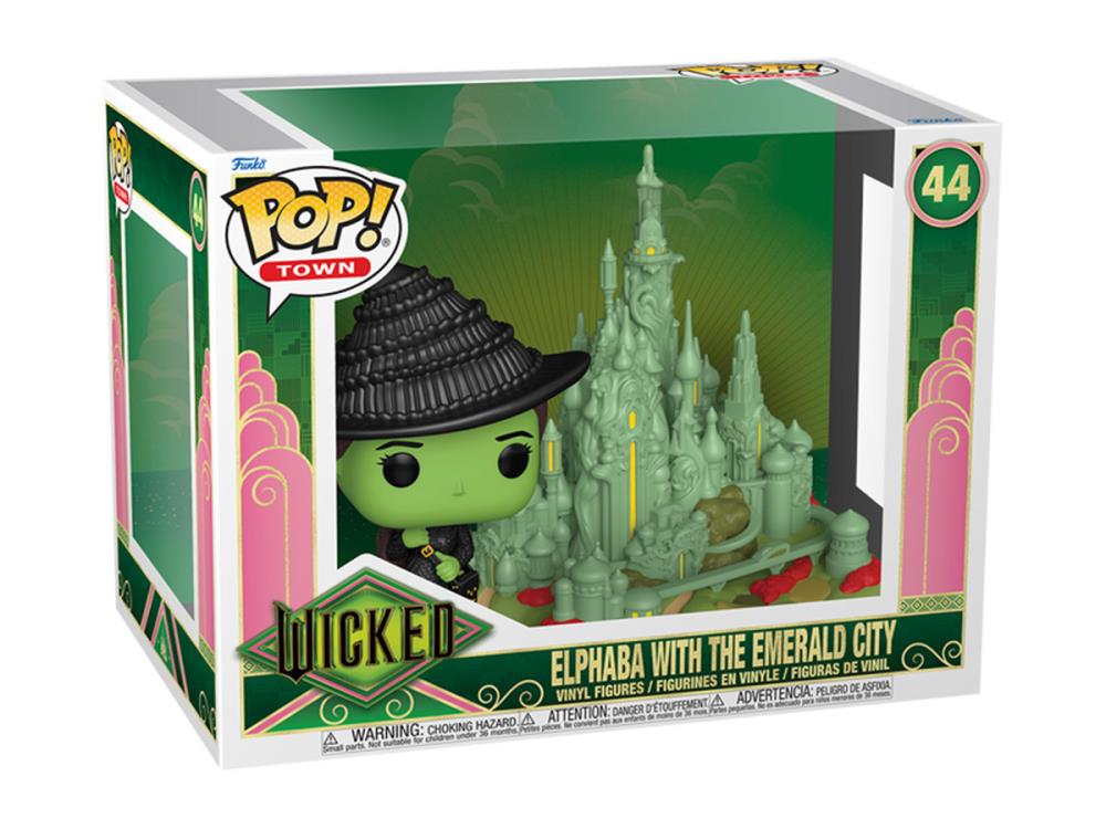 Pop! Town: Wicked - Elphaba with Emerald City Gallery Image 3