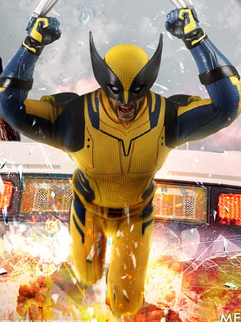 Deadpool & Wolverine One:12 Collective Wolverine (Deluxe Edition) Action Figure Gallery Image 2