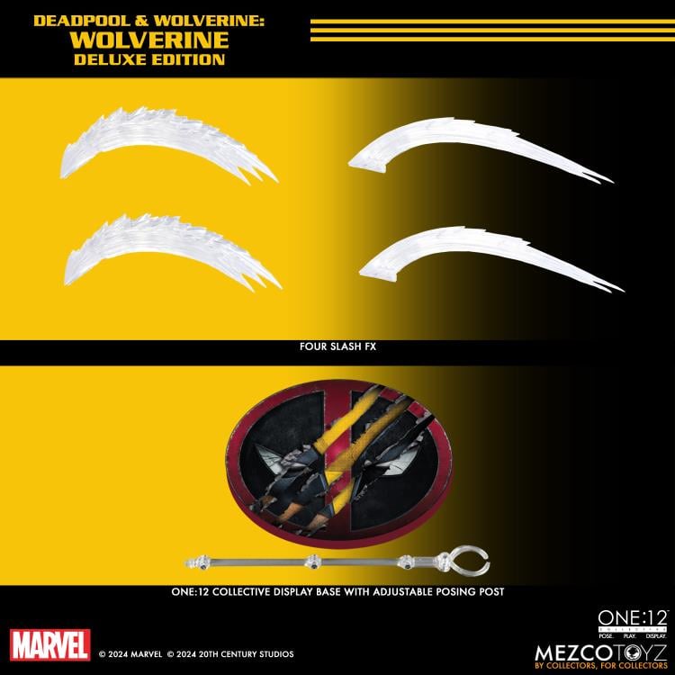 Deadpool & Wolverine One:12 Collective Wolverine (Deluxe Edition) Action Figure Gallery Image 9