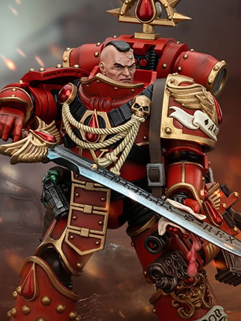 Warhammer: The Horus Heresy Blood Angels Raldoron, First Captain of the Blood Angels 1/18 Scale Action Figure Gallery Image 2