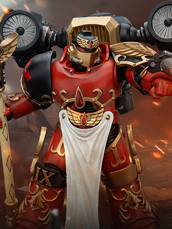 Warhammer: The Horus Heresy Blood Angels Dawnbreaker Cohort Dawnbreaker Champion 1/18 Scale Action Figure Gallery Image 2