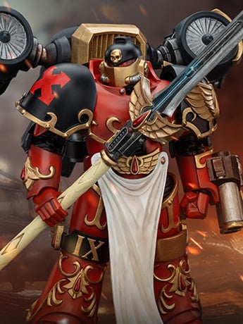 Warhammer: The Horus Heresy Blood Angels Dawnbreaker Cohort Dawnbreaker (Ver. 1) 1/18 Scale Action Figure Gallery Image 2