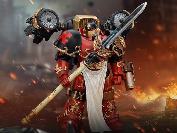 Warhammer: The Horus Heresy Blood Angels Dawnbreaker Cohort Dawnbreaker (Ver. 1) 1/18 Scale Action Figure Gallery Image 1